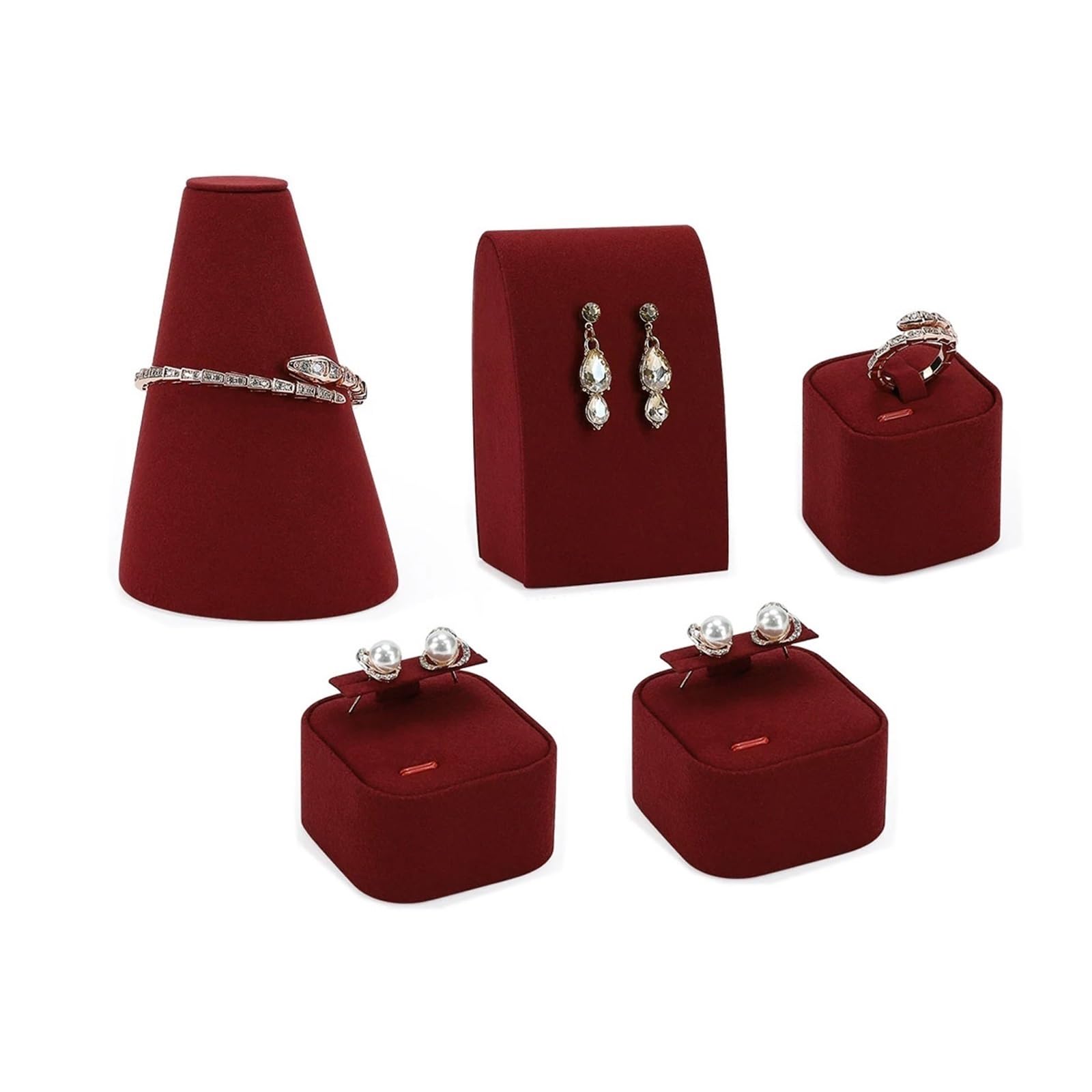 Uchwyt na biżuterię 10-Piece Jewellery Storage Display Set