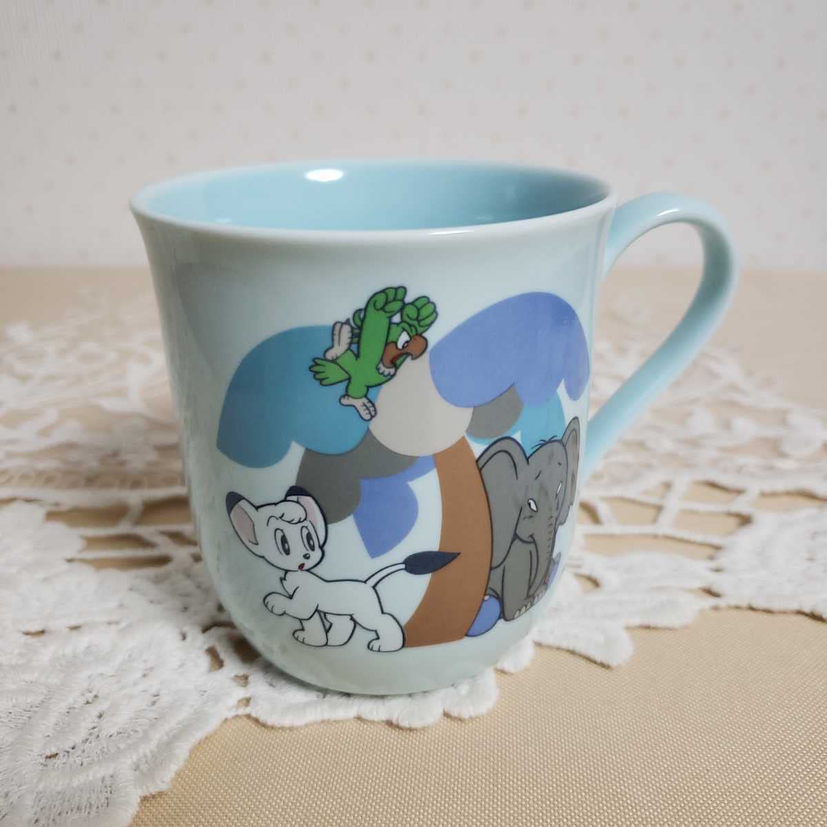Amazon.co.jp: ジャングル大帝レオ マグカップ 陶器 手塚治虫 レトロ 