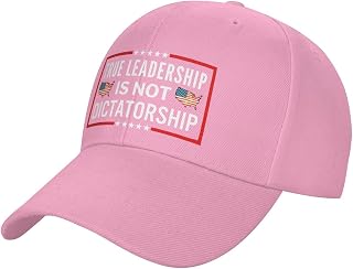 True Leadership is Not Dictatorship Adjustable Baseball Cap Unisex Adult Trucker Hat