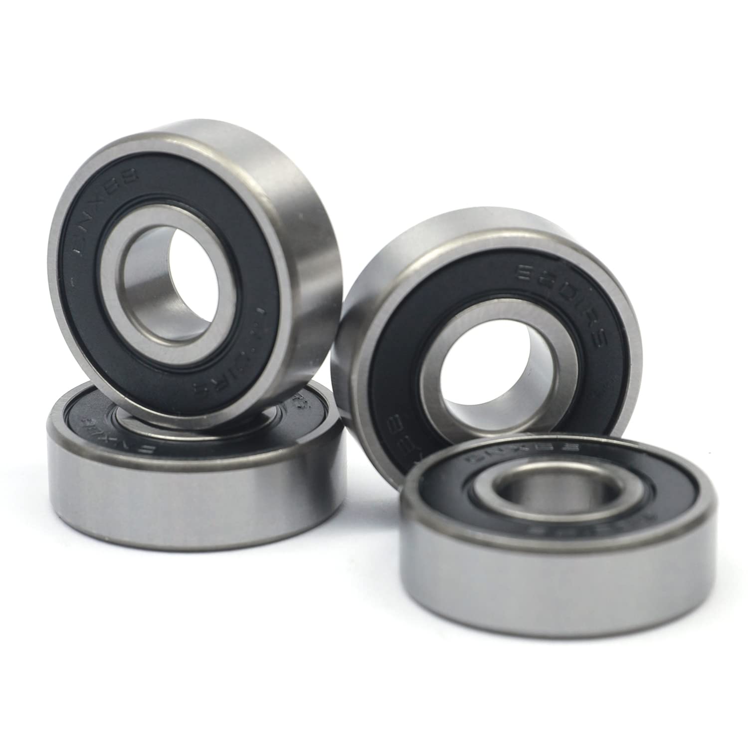 QUARKZMAN 4pcs 6203-2RS Profond Rainure Billes Roulements 17