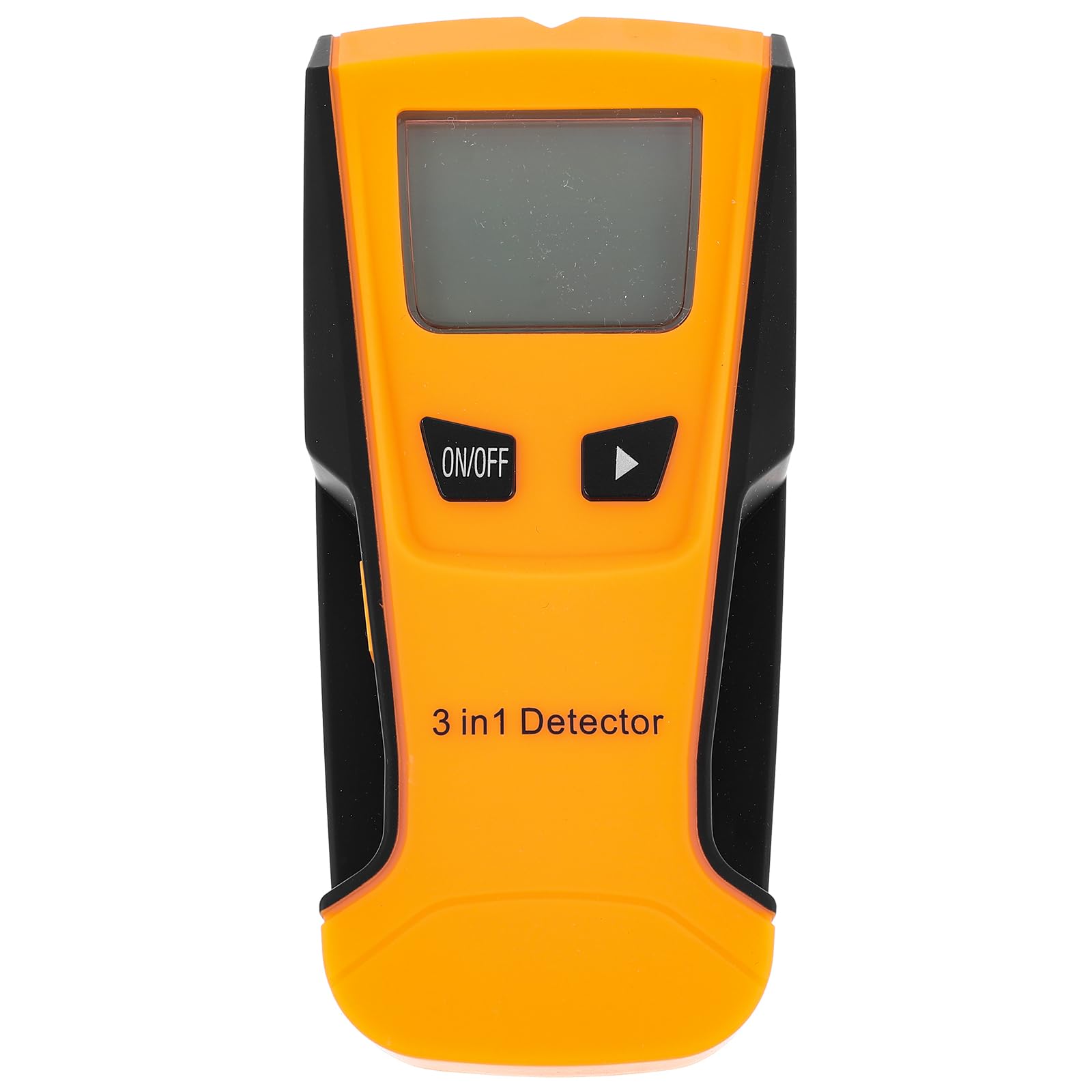 3-in-1-wanddetektor Wandscanner für Metall, Holz und Draht | Orange, Kunststoffgehäuse, Akustischer Alarm, Kompaktes Handgerät zur Ortung