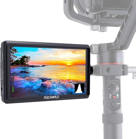 プレゼント サプライズ Feelworld FW568 4K対応カメラ用5.5インチ