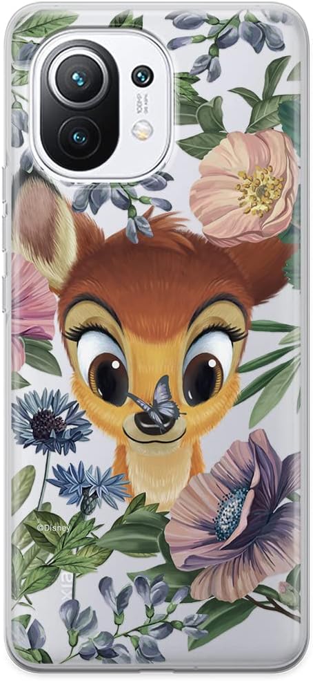 ERT GROUP Mobile Phone Case for Xiaomi 11 Original and Officially Licensed Disney Pattern Bambi 014 Perfectly Adapted to The Shape of The Mobile Phone, Partially Transparent