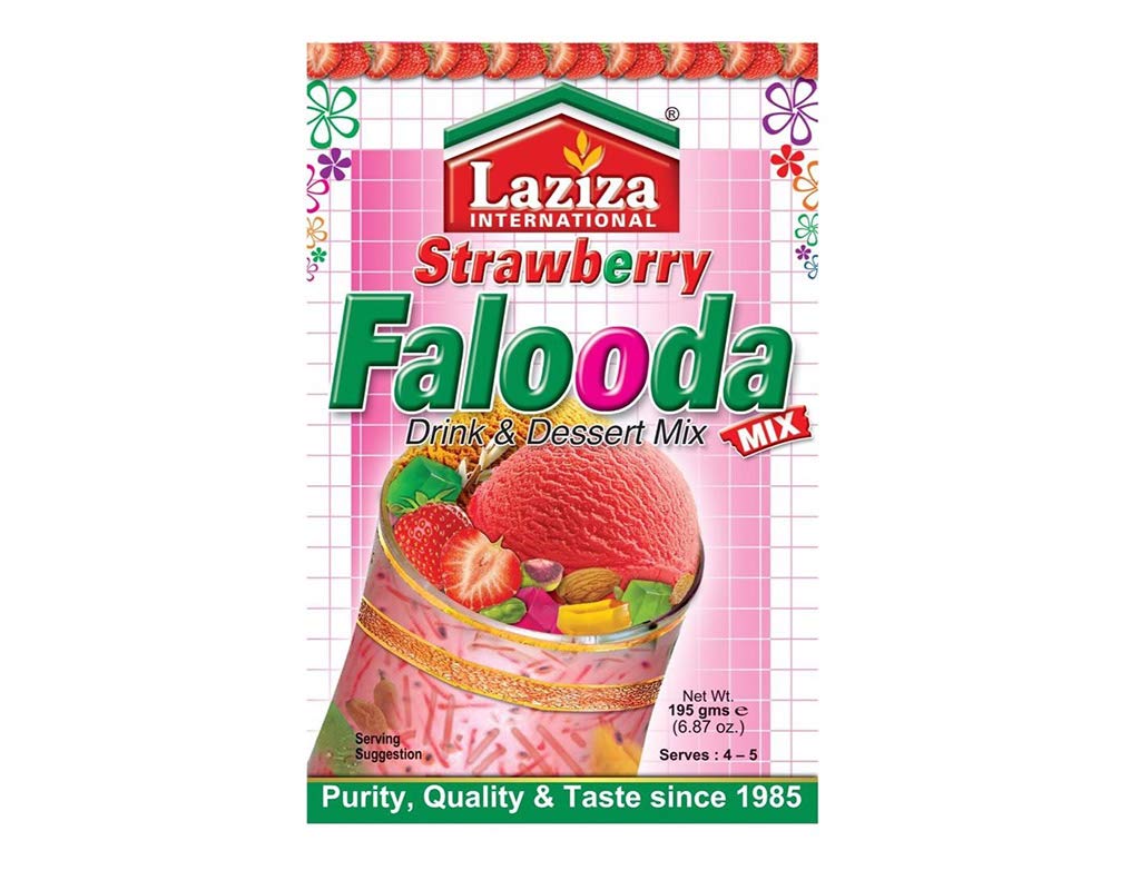 Laziza Strawberry Falooda Mix 195gms