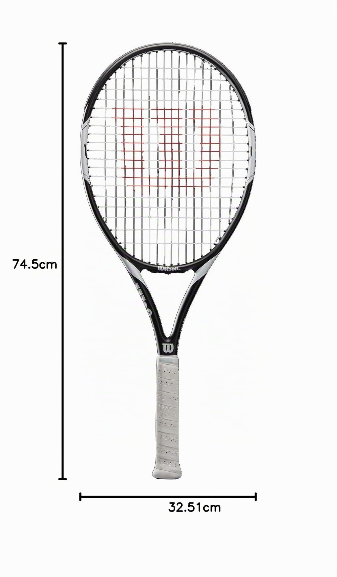Wilson Tennisschläger, Federer Team 105, Unisex, Anfänger und Freizeitspieler, Griffstärke