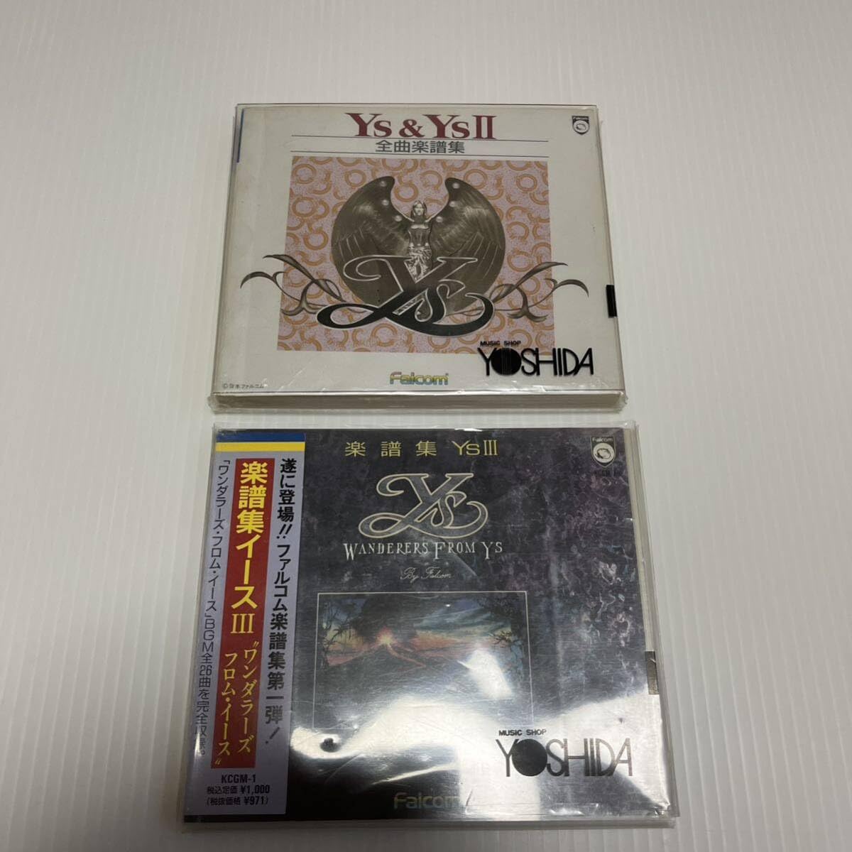 Ys&YsⅡ & YsⅢ イース 楽譜集セット 【公式通販】