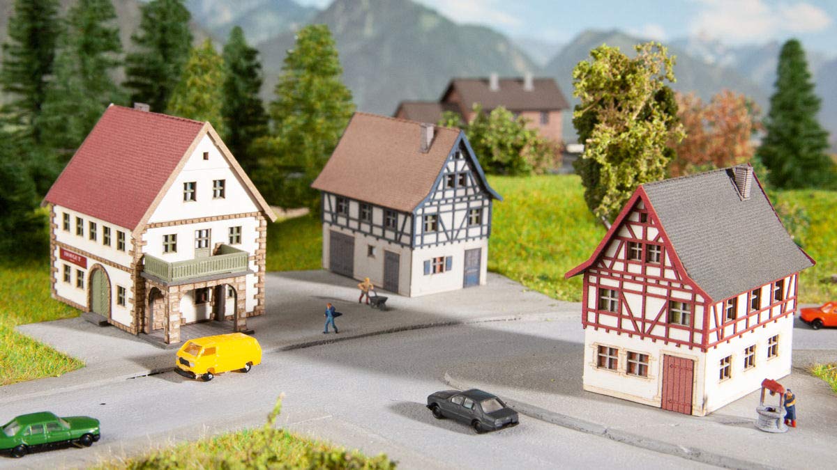 Noch 44310 - Z Village Set, 3-Piece - New