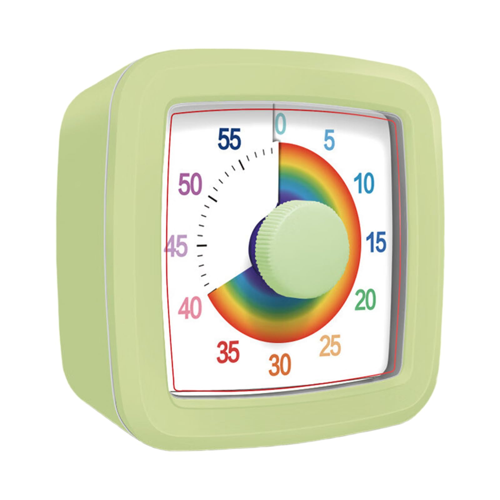 60-Minute Colorful Countdown Timer for Learning Easy Time Setting Countdown Timer