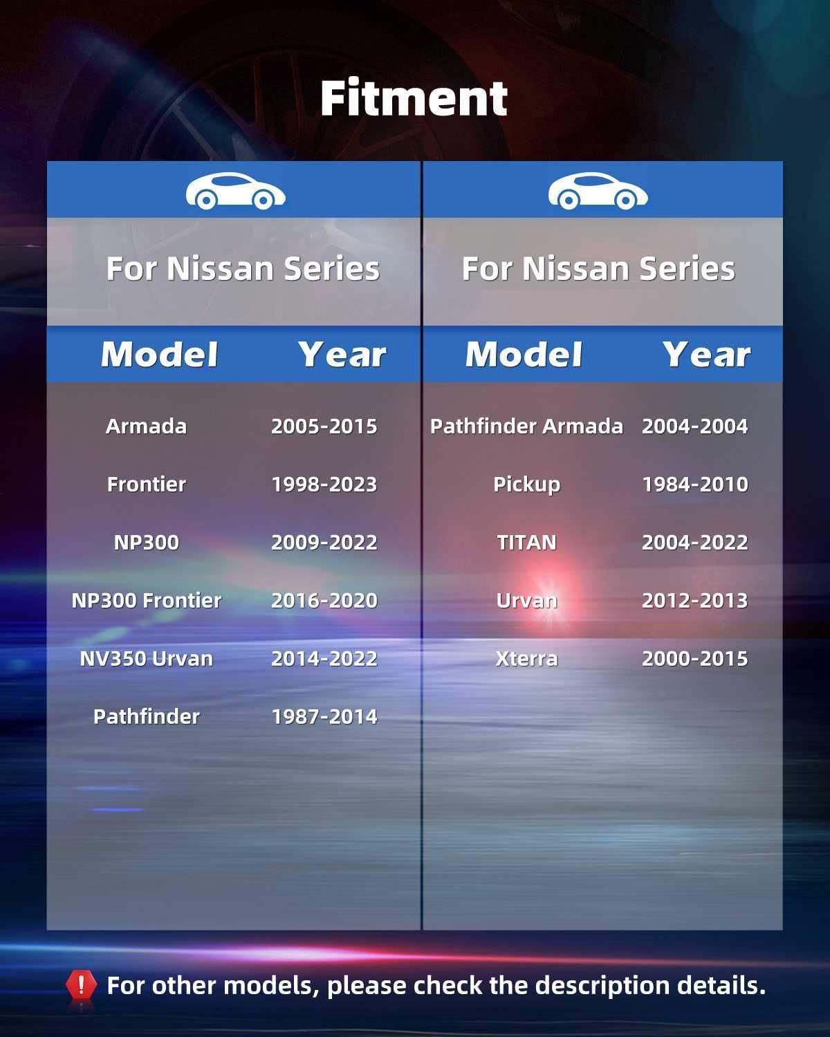 ECCPP M12x1.25 Wheel Lug Nuts 20pcs Chrome Lug Nuts 1.5"(38mm) Tall fit for 2004-2022 for Nissan TITAN 2012-2013 for Nissan Urvan 2000-2015 for Nissan Xterra