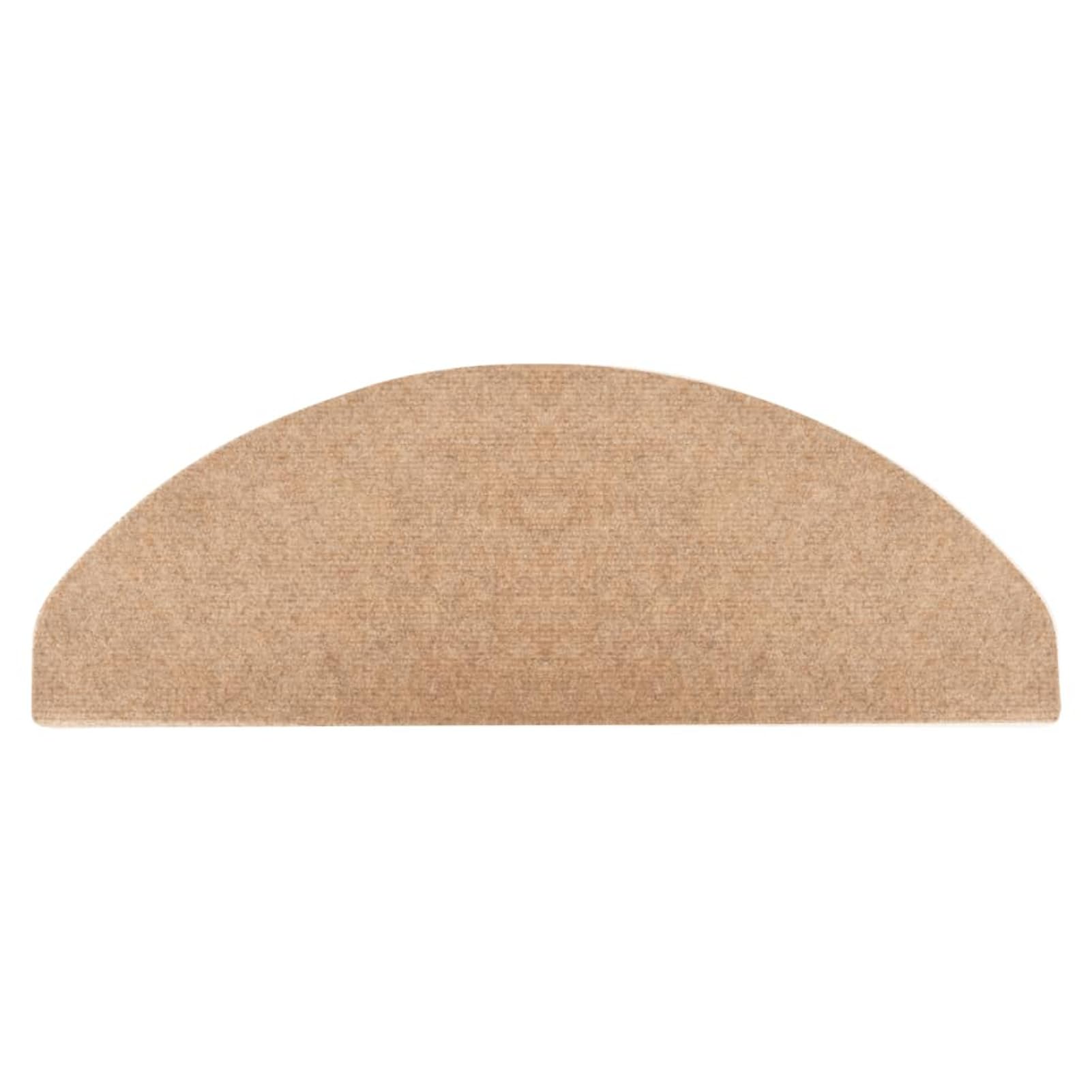Tidyard Tapis d'escalier Auto-adhésifs 10 pcs Beige 65x22,5x3,5 cm, Tapis Escalier Tapis de Sécurité pour Sol Protection, Aînés et Animaux