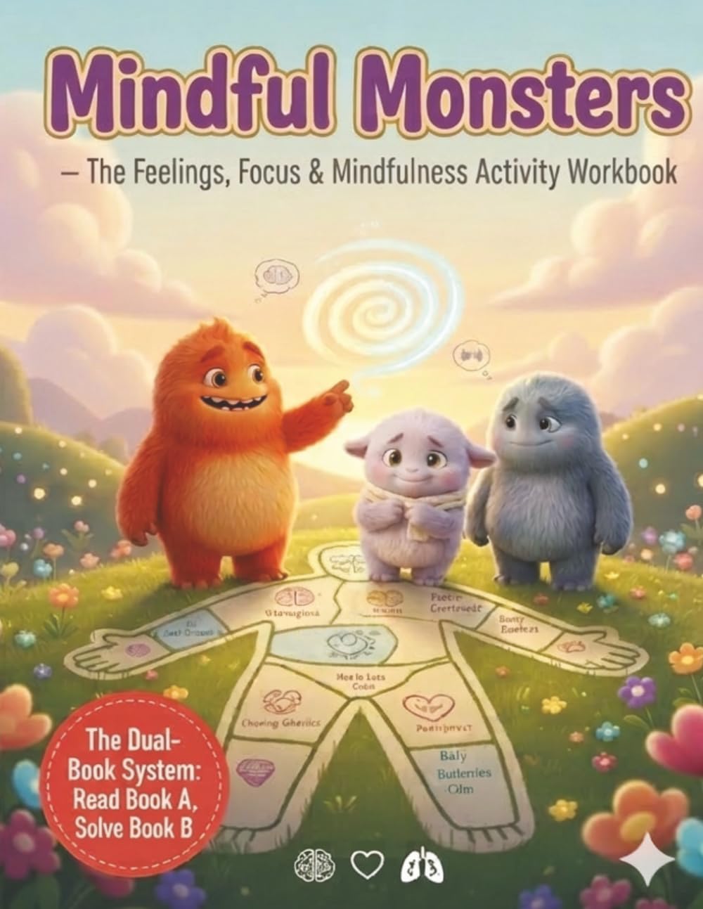 The Mindful Monsters Feelings, Focus and Mindfulness Activity Book: A Companion Workbook to Help Kids Manage Anxiety, Map Emotions, and Build Resilience