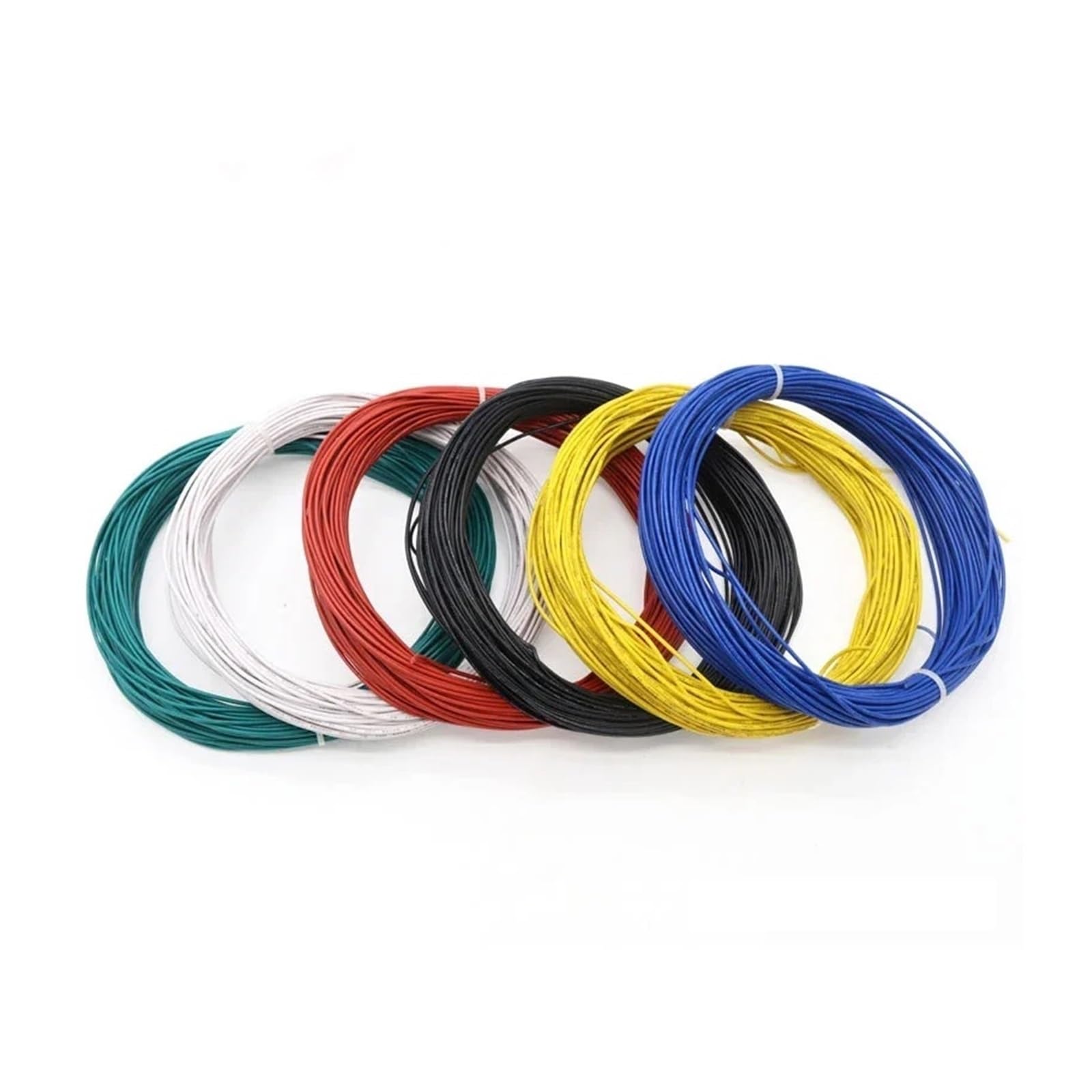 Cable Electrónico De PVC Flexible, 2/5/10/20m, 18, 16, 14AWG, for Longitudes Potencia, Alambre Cobre Estañado Premium UL1569(Blue,10m 18AWG)