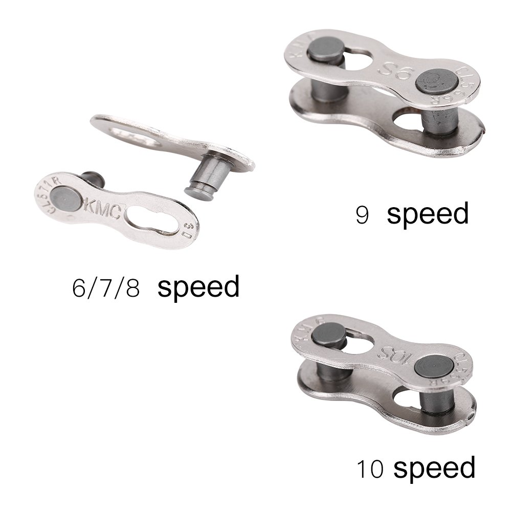 5 paia Bicicletta Catena maglie, Bicicletta Catena Master Link Magic Joint Connector a sgancio rapido per 8/9/10 velocità Ricambi all' aperto