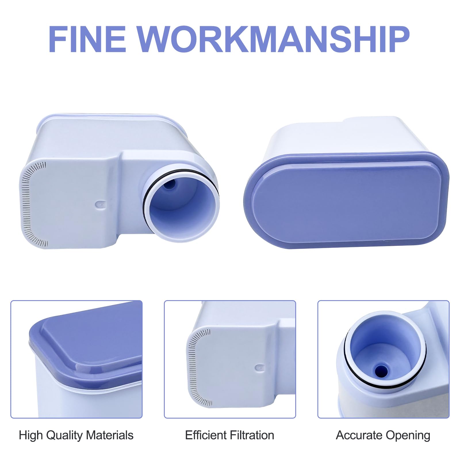 WinGluge Filtro de Agua de Repuesto Compatible con Philips AquaClean CA6903/10 CA6903/22 CA6903, Filtro de Agua Dulce, Filtro AquaClean, Cartuchos de Filtro, Para Cafeteras Automáticas