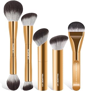 MAANGE Juego de 5 brochas de maquillaje para ...