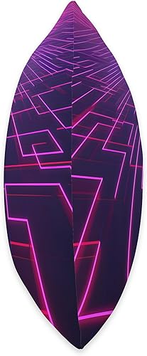 Miniatura 2 de PP Accessories Retrowave Vaporwave 80s Synthwave Throw Pillow, 16x16, Multicolor