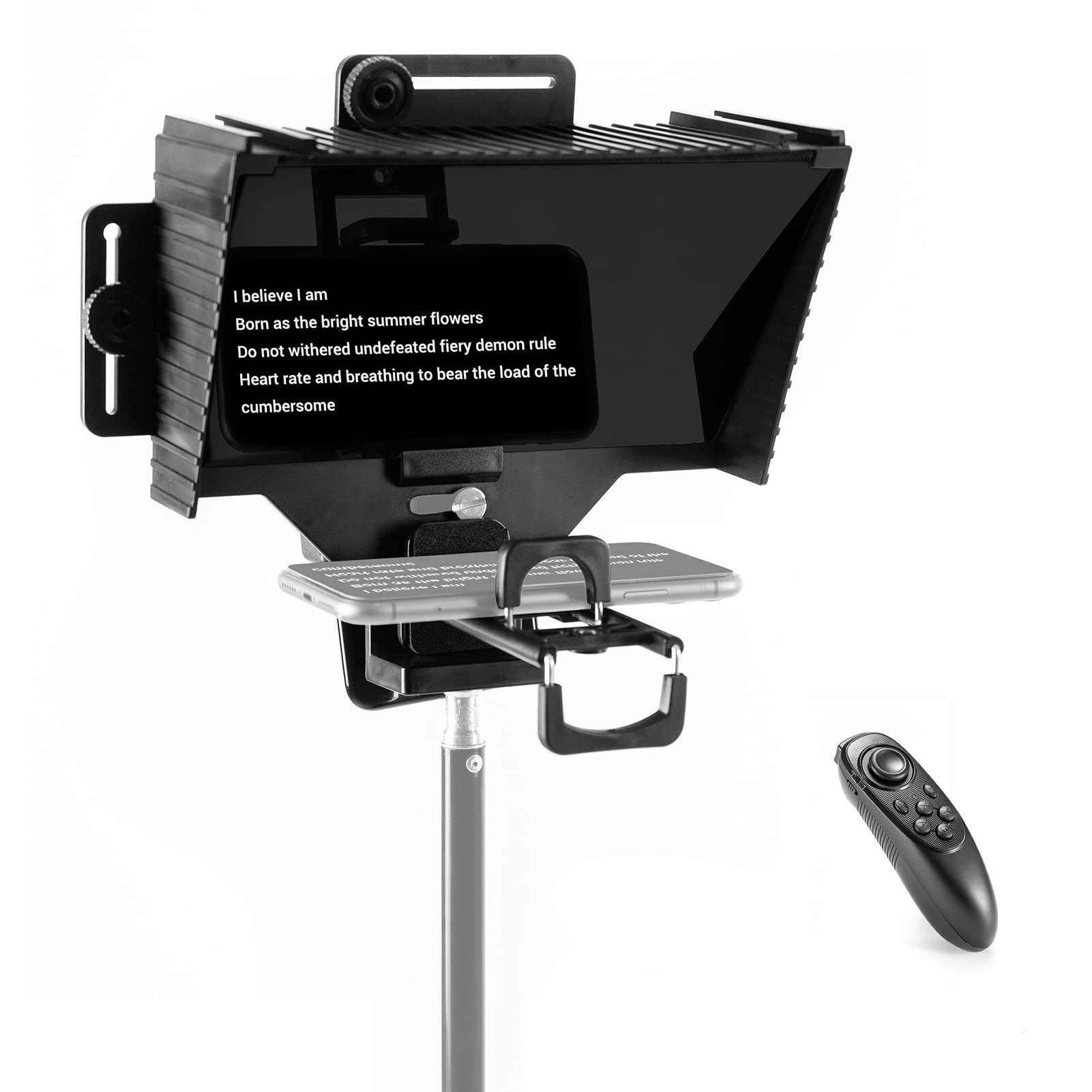 Téléprompteur réglable pour smartphone pour ne plus jamais oublier vos scripts