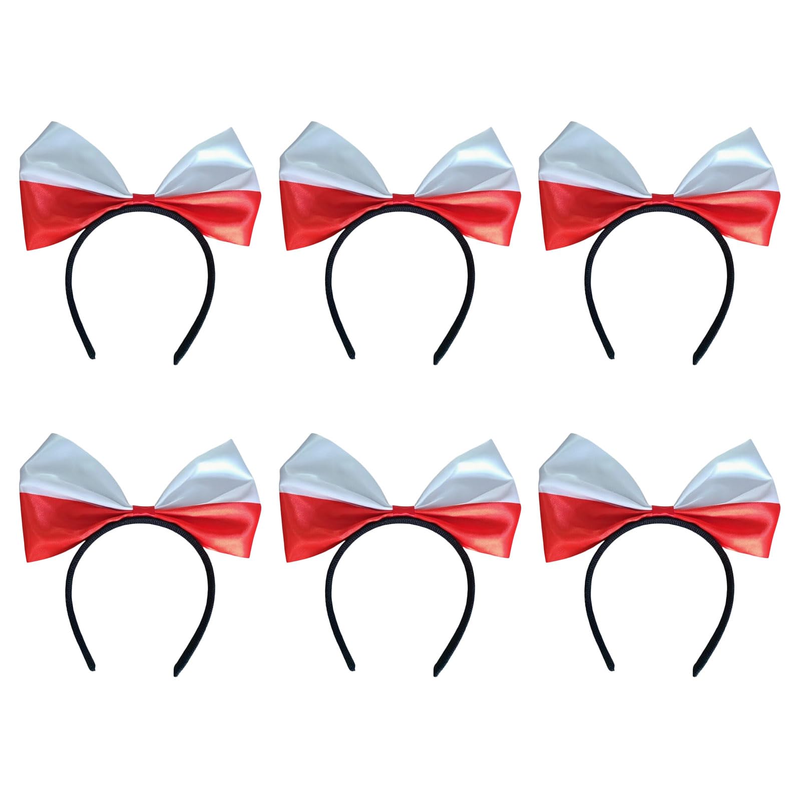 hogtnd 6-Piece Set of 2026 Football Event Headbands, Country Flags Pattern, Offer for Sports Events and Festivals, National Flags Headband