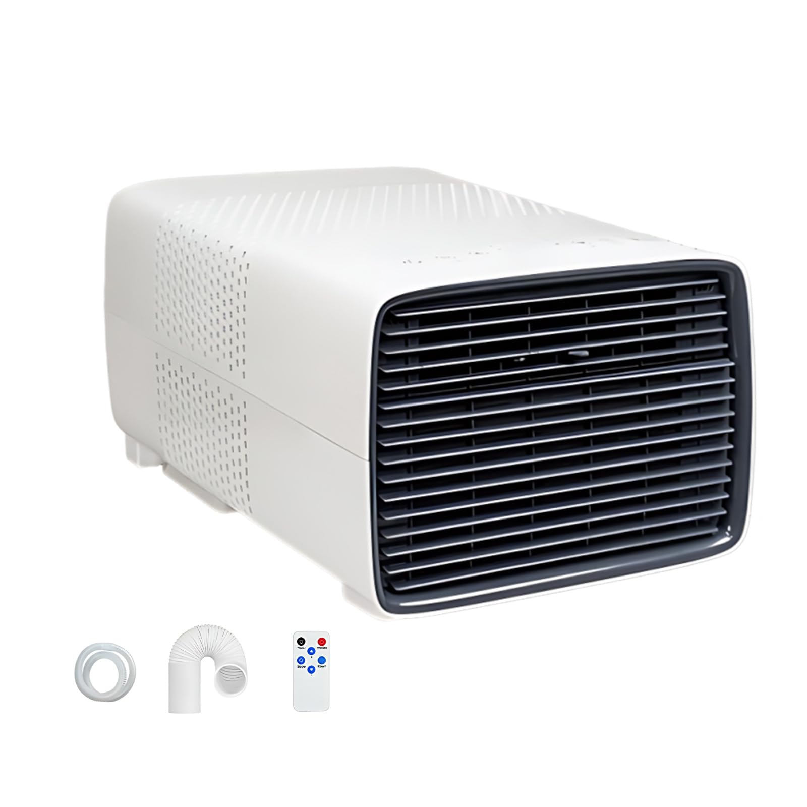 Xyfgodem One Colour Mini Ac Portable Air Conditioner For Office And Camping - Efficient Cooling, Dehumidifier, 12H Timer, Remote Control, Quiet