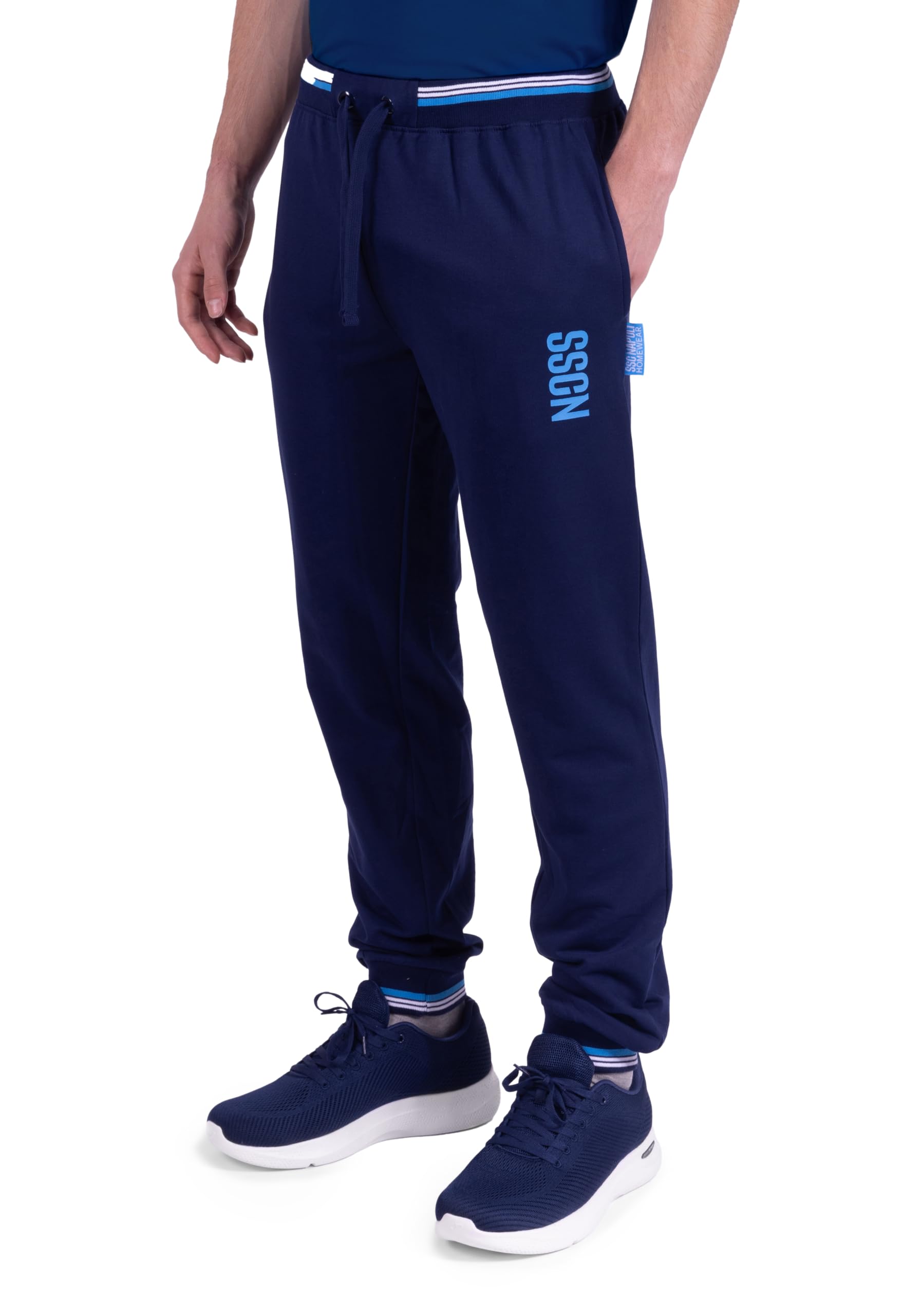 hermet Parte Sotto Homewear Napoli Adulto sous, Bleu, L Mixte