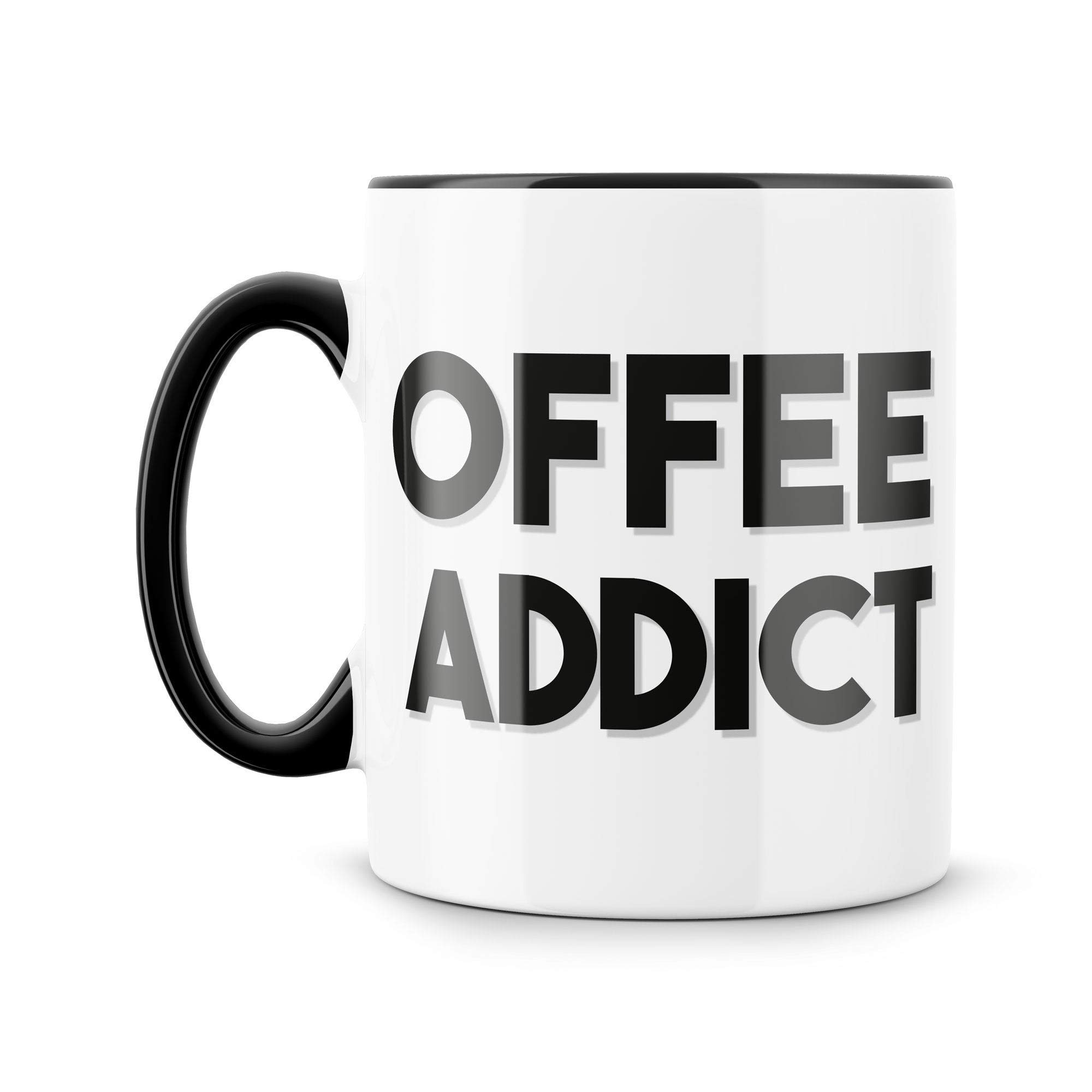 Funny Mugs | Mugs for Him | Mugs for Her | Coffee Addict Best Friend Funny Mug | Joke Coffee Mug | Funny Cup Birthday Banter Rude Mbh1177