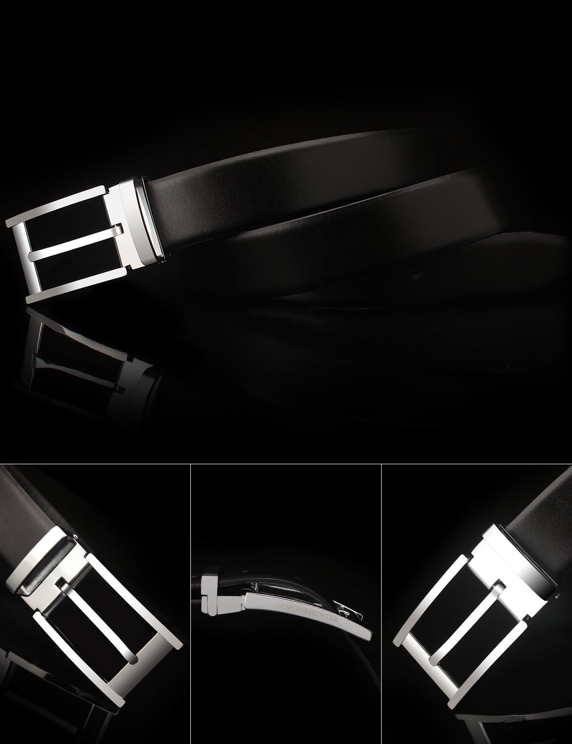 Demon&Hunter PBL Series Men's Luxury Prong Buckle Belt P11600 No.I