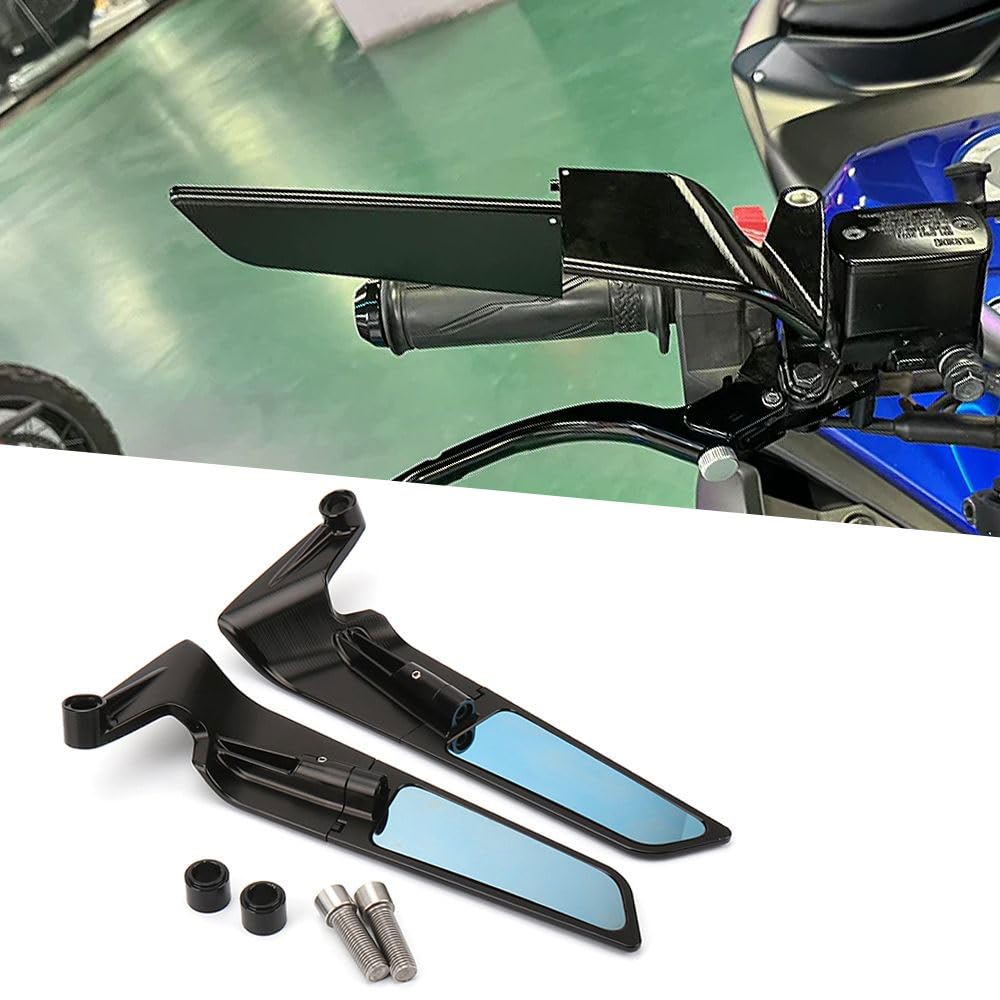 Ducati Hypermotard950 ミラー 右 新品 Amazon.com: Motorcycle CNC Winglet Side Mirrors Fits for