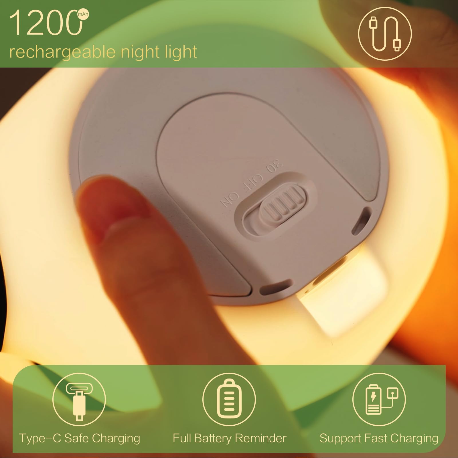 YR YRHH-PET Kungfu Pose Panda Nachtlicht, LED Squishy Neuheit Tier Niedliche Lampe, Lebensmittelqualität Silikon Nachtlicht, 3 Stufen Dimmbar, Leuchtende Panda Dekor für Zimmer College Wohnheim