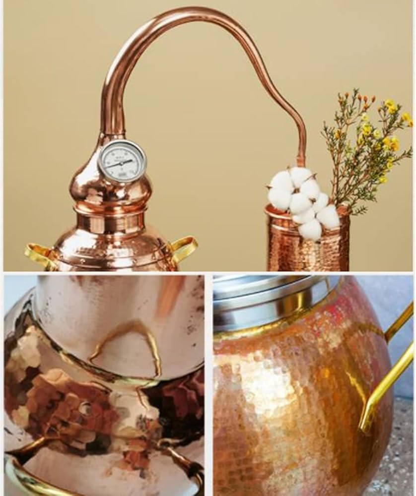 【稀少】蒸気発生器　銅製　3L 稀少】蒸気発生器 銅製 3L