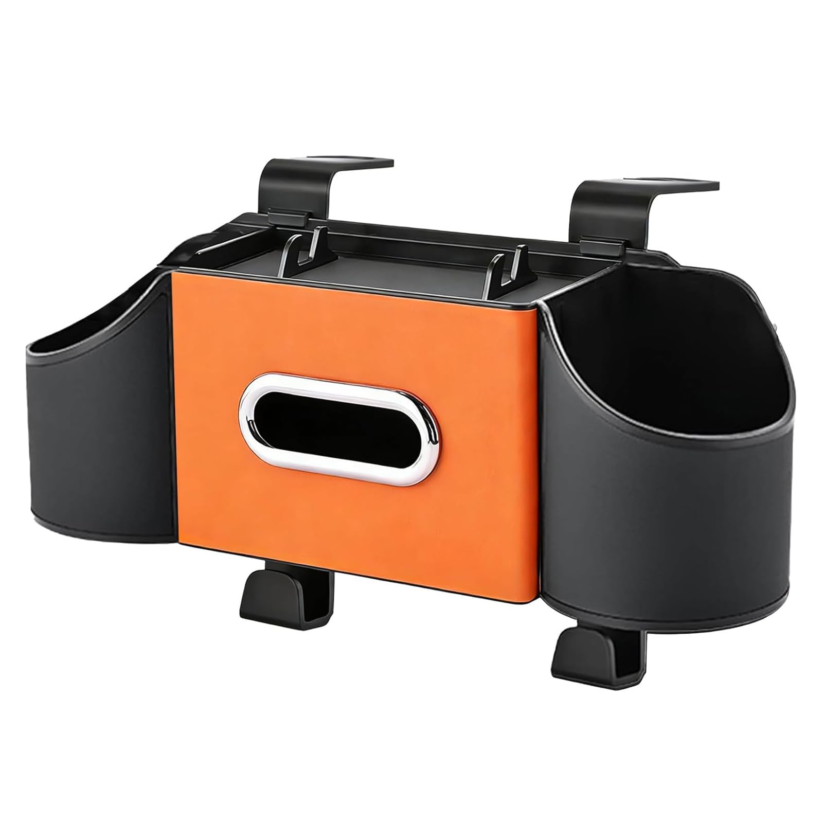 YROHGKPN 3 In 1 Vehicle Backseat Holder Featuring Beverage Pocket Tissue