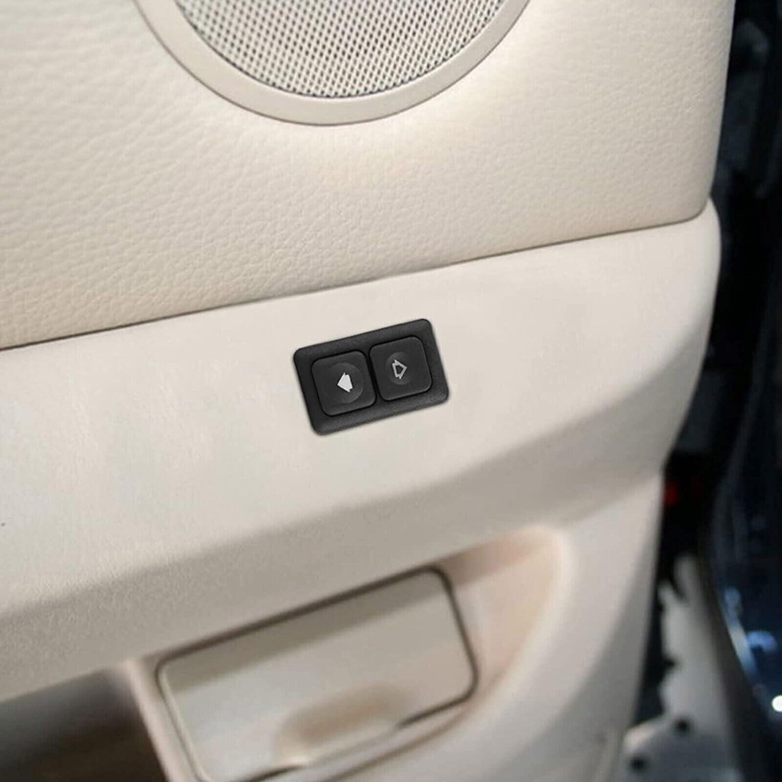 2 Stück Fensterheber 5 Pin 12V 61311381205 für BMW E23 E28 E30 | Elektrischer Fensterheberschalter Schalter Autofenstersteuerung EIN/AUS