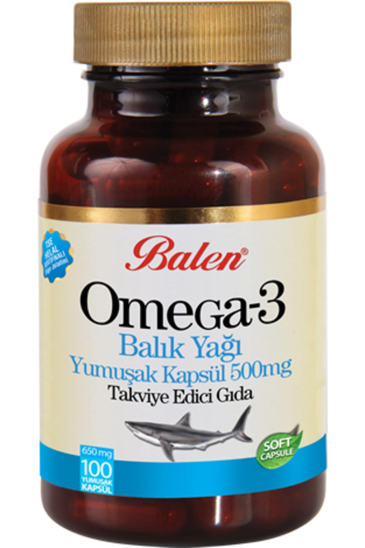 Balen Omega 3 Balık Yağı Yumuşak Kapsül