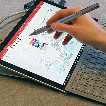 Amazon.com: Pen for Surface, 1024 Pressure, Eraser & Right