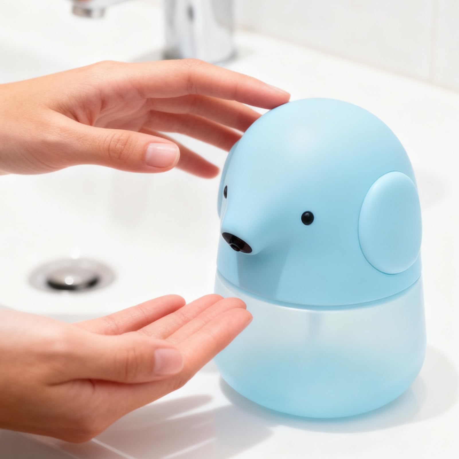 Dispensador de jabón sin contacto, impermeable, espuma sin contacto