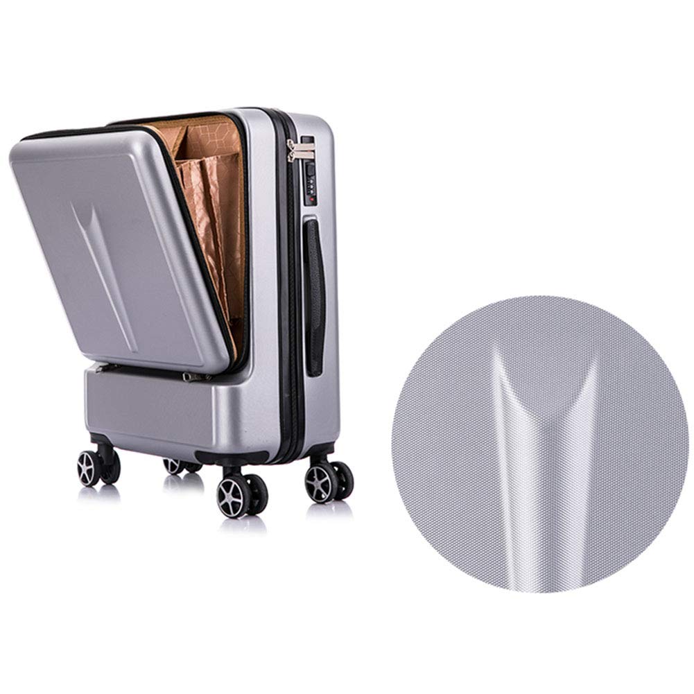 Valigia Trolley 2 in 1 per Laptop, valigie rigide in ABS 4 Ruote, Robusta Asta telescopica in Metallo