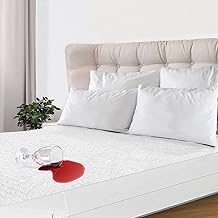 COMFII HOME 100% Waterproof Terry Bamboo Zippered Mattress Protector Encasements– 16” Deep Fitted – PVC, Vinyl Free – Bed Bugs and Dust mite Protector – Zippered Mattress Protector (Queen)