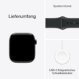 Apple Watch Series 11 [GPS 42mm] Smart Watch with Obsidian Case and Black Sport Band, Sleep Score, Activity Tracker, Health Tracker, Screen Always On - 6