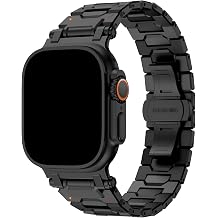 Apple Watch 11 10 46 mm 6 7 8 SE Ultra Uyumlu 42 44 45 49 mm Paslanmaz  elik Metal Baklal  Kordon