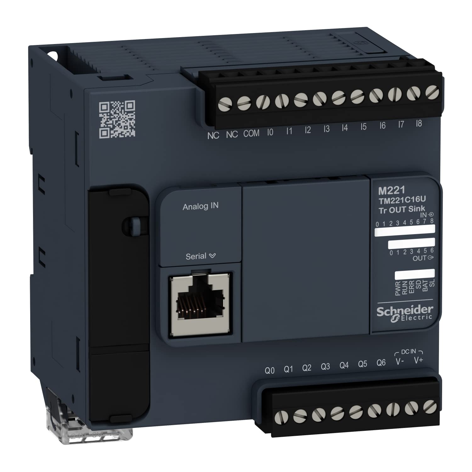 CPU COMPACTA DC 9E/7S NPN con alimentación continua para control de procesos