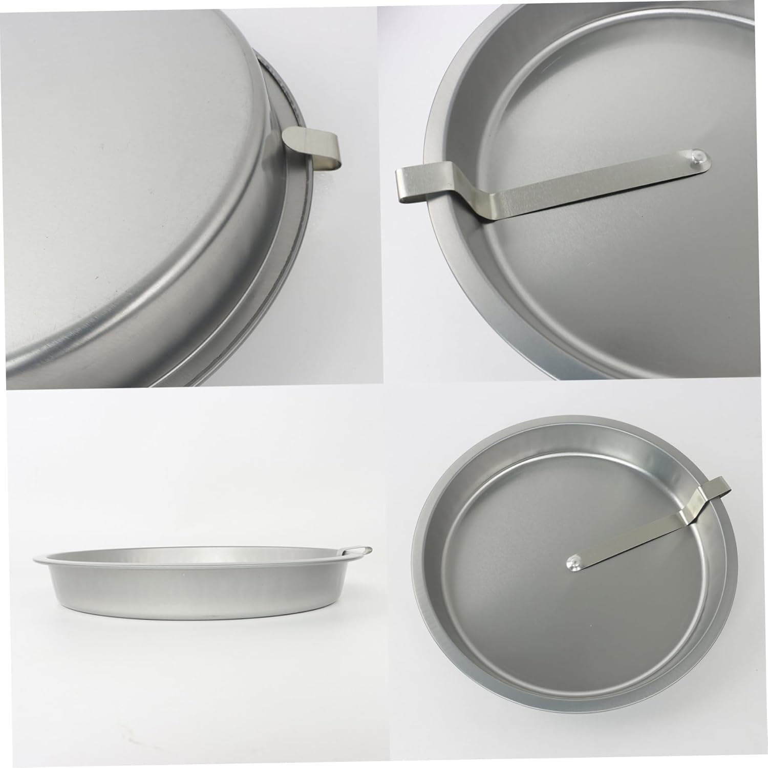 2 Runde Kuchenformen (23 cm Durchmesser), Antihaftbeschichtet, Mit Integriertem Schwenkarm, Robust Und Leicht Zu Reinigen – Ideal Für Die Küche.