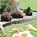 Produktbild Rasenkante Gartenpalisade Beeteinfassung Beetumrandung 3,9m Weidenzaun-Optik von rg-vertrieb (Braun)