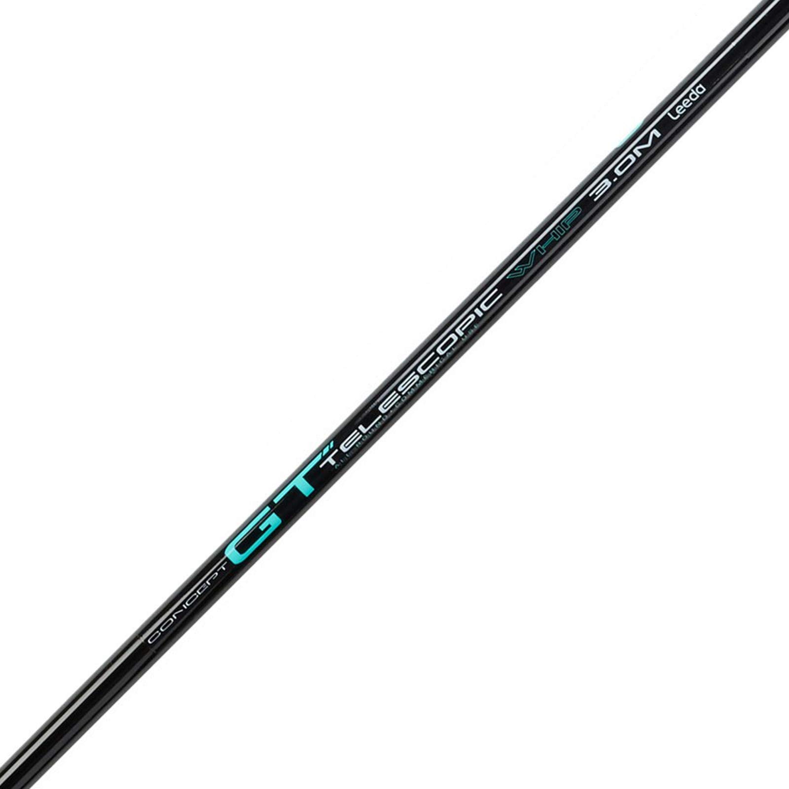 Leeda 3m Concept GT Telescopic Whip Black, 3 metres