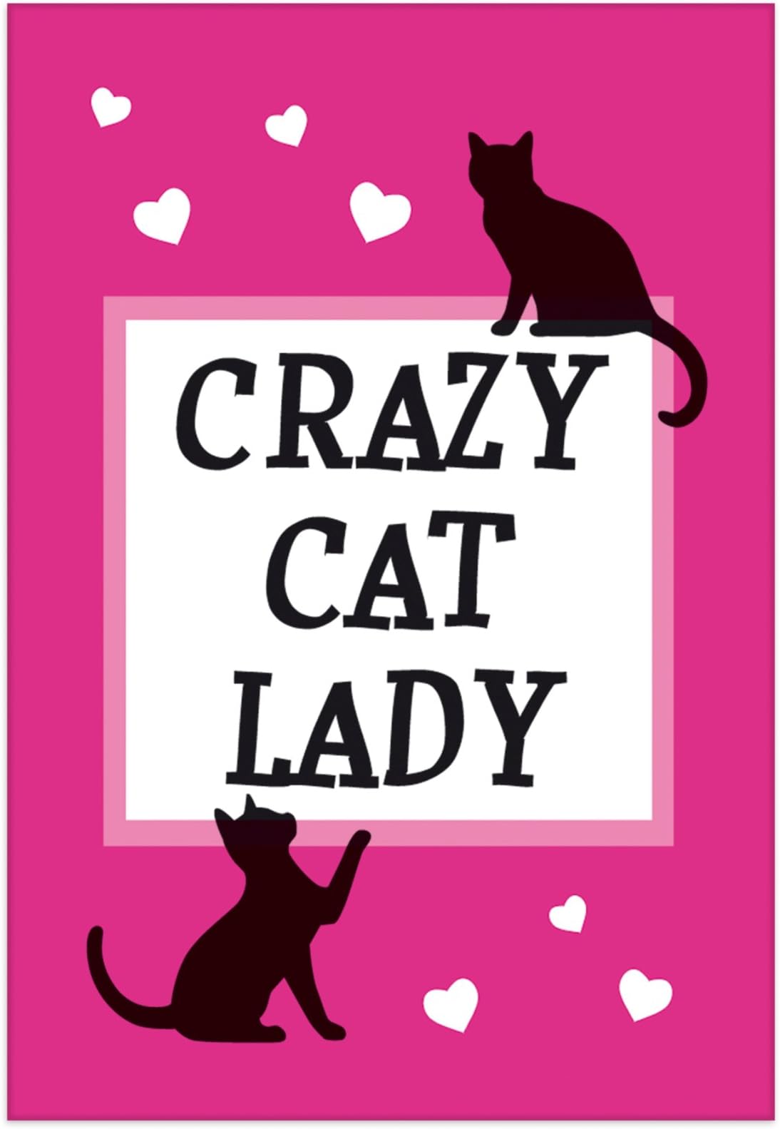 Crazy Cat Lady - Fridge Magnet