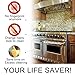 OUGAR8 Refrigerator Door Handle Covers Handmade Decor Protector for Ovens, Dishwashers.Keep Your Kitchen Appliance Clean from Smudges, Food Stains (Quatrefoil)