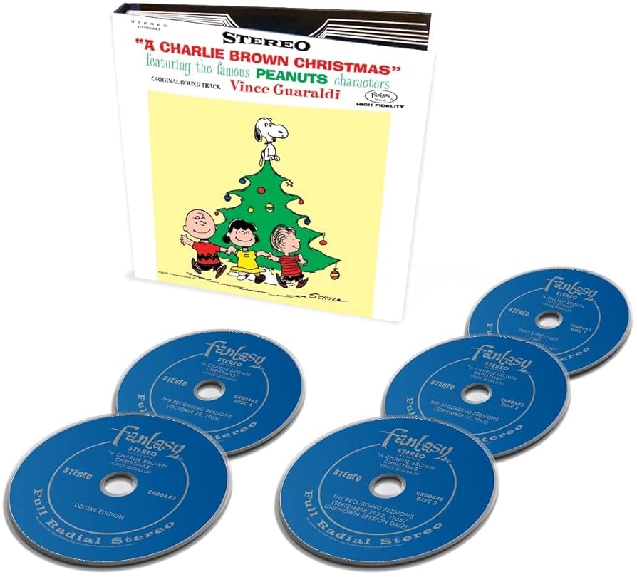 Charlie brown christmas music box Clearance