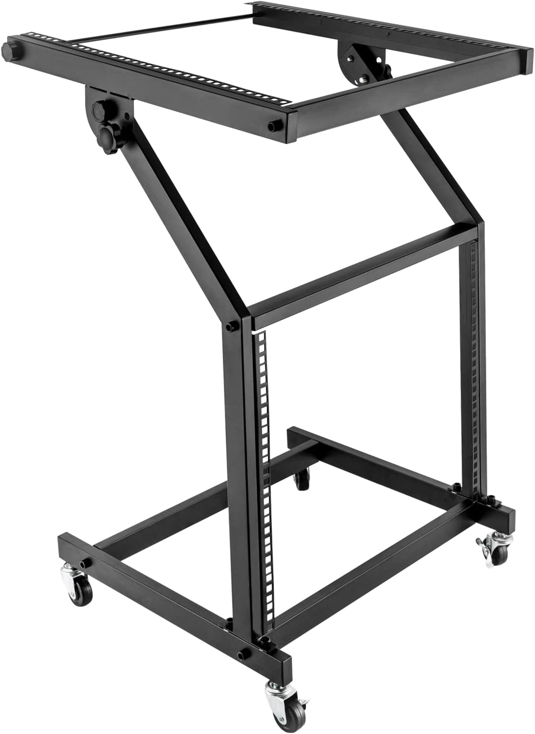 9U Professional DJ Mixer Stand, Adjustable DJ Stand Mixer