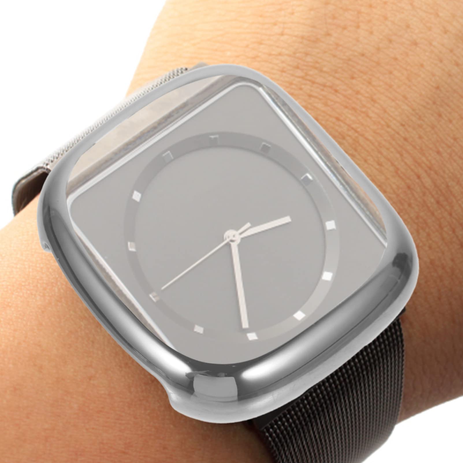 Angoily 20pezzi Custodia Protettiva Trasparente Per Smartwatch Sense Da Trasparente Protezione Completa Resistente Graffi e Urti Facile Accesso Tasti e Funzioni