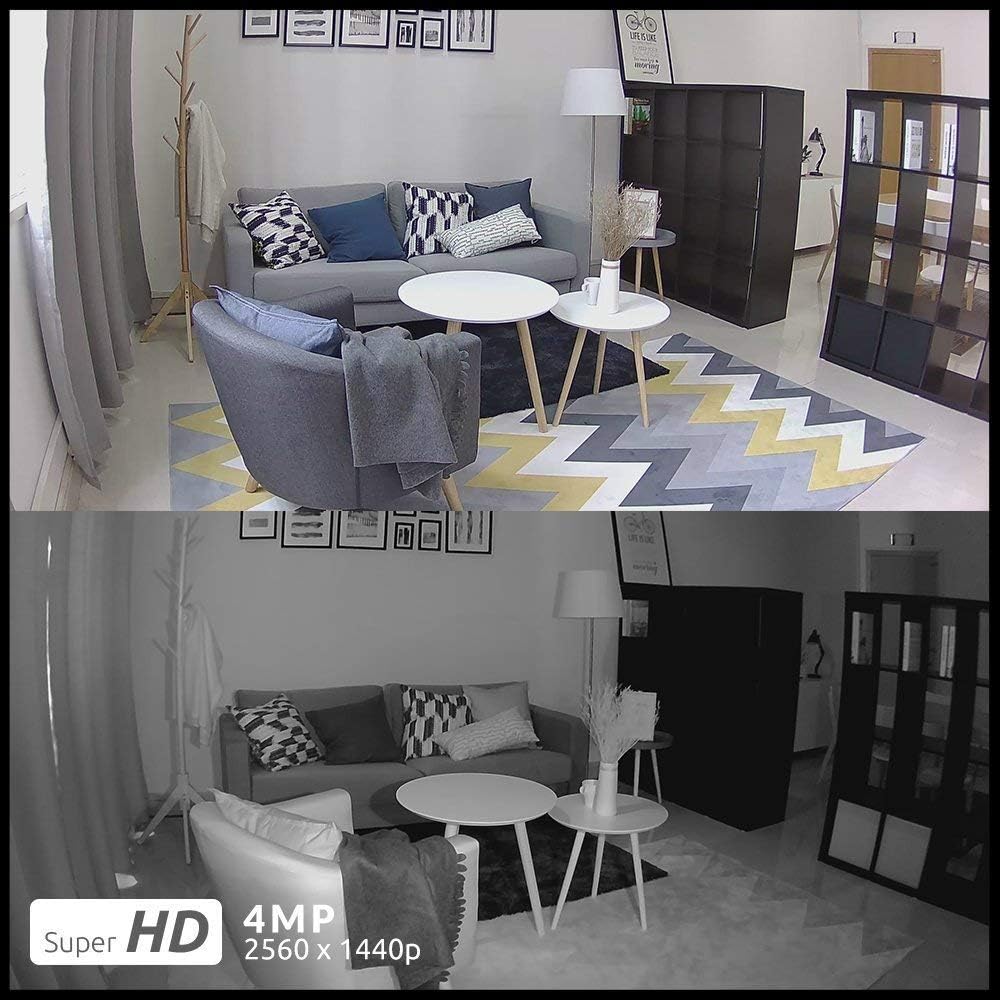 Flаѕh Dеаlѕ - 70% оƒƒ Reolink Indoor Camera 5GHz 2.4G Dual-Band WiFi 4MP HD Pan Tilt Baby Monitor, Wireless IP Cam for Home Security with PT Night Vision Activity Alert Two Way Audio Google Assistant | C1 Pro