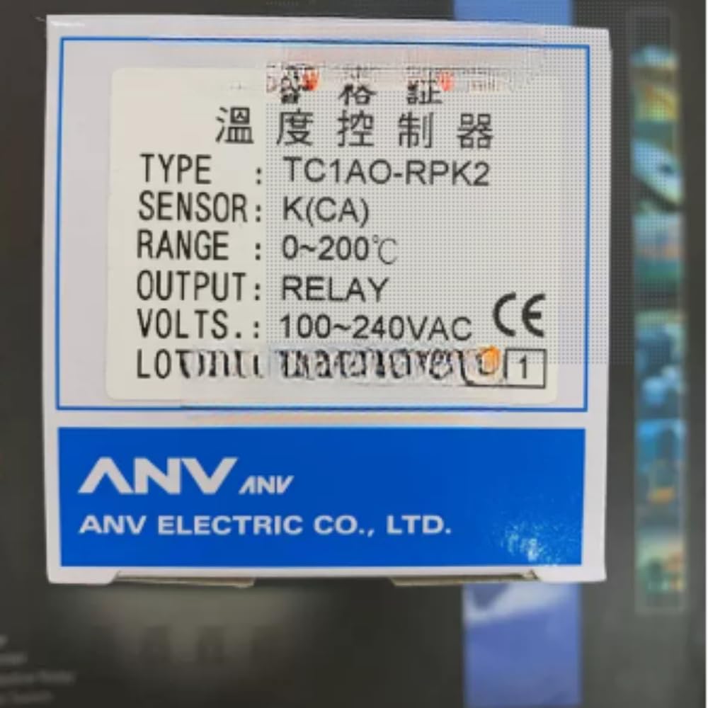 1PCS New for Temperature Controller TC1AO-RPK2 0~200"C 100-240VAC 3