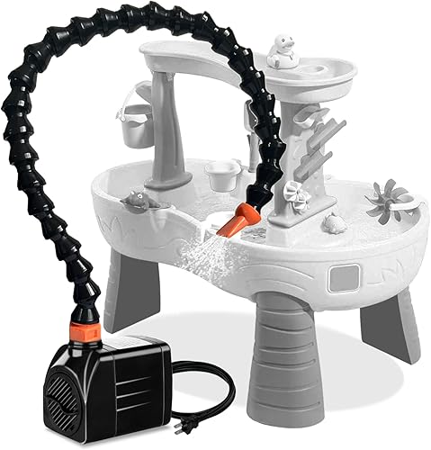 Bomba de mesa de agua, bomba universal para mesa de agua, accesorios para mesa de agua para niños, juguetes divertidos de verano al aire libre para